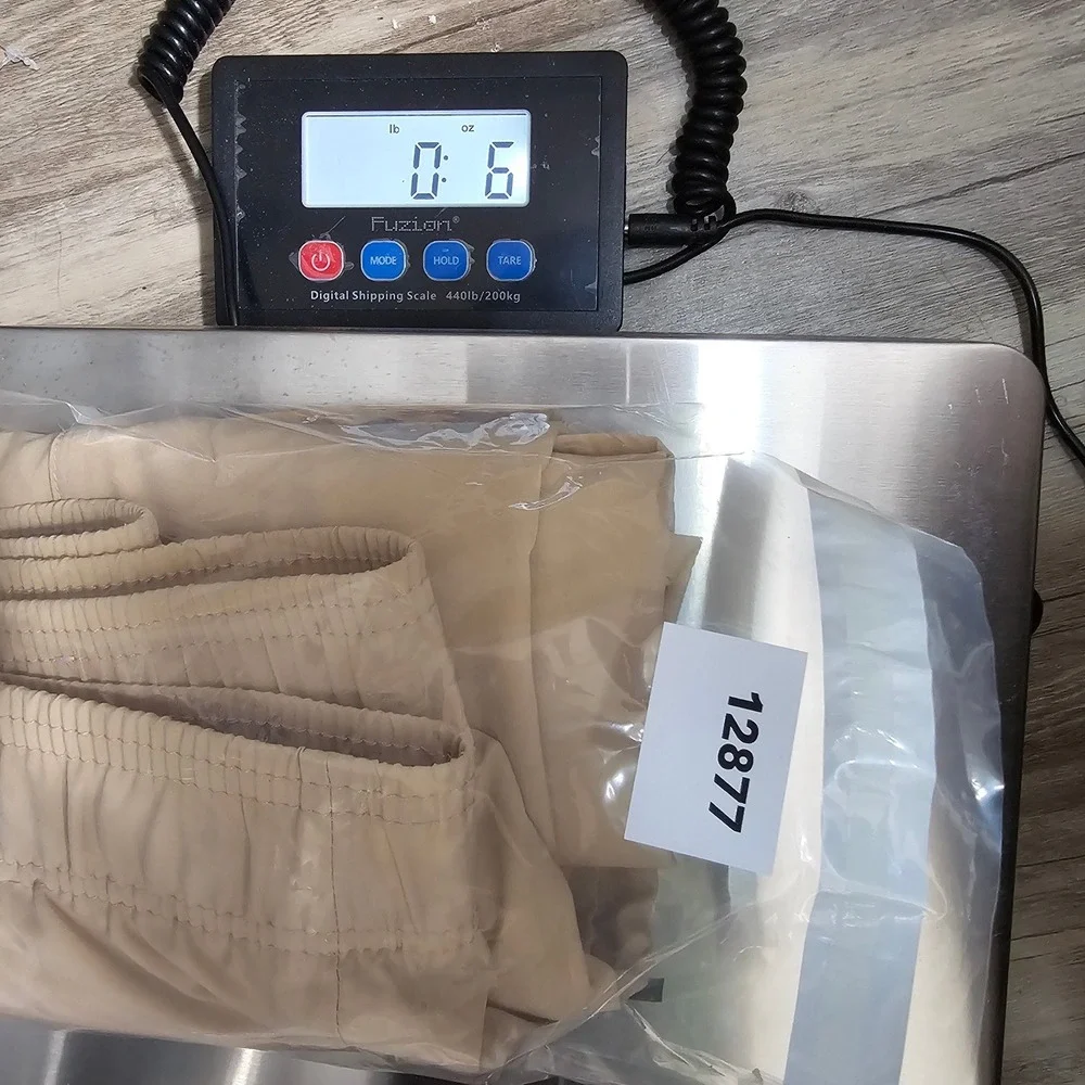 Champion Cargo Shorts Men XXL Tan Elastic Drawstring Athletic Utility Pockets